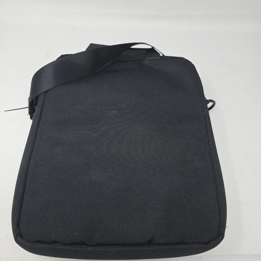 Collars & Co Jack Abrahams soho Messenger Workbook Bag Black business casual NEW